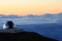 Photo of observatory top of Mauna Kea