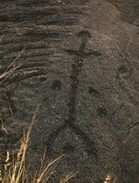 Photo of petroglyph